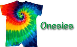 tie dye onesies