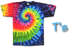 tie dye t-shirts